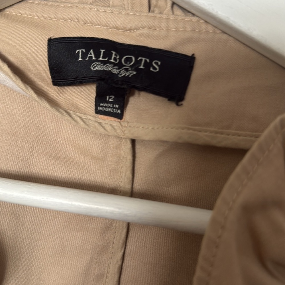 Talbots cotton blazer - Picture 4 of 7